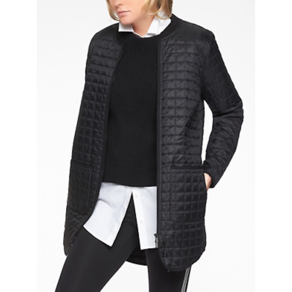 Athleta Women's Black Quilted Jacket